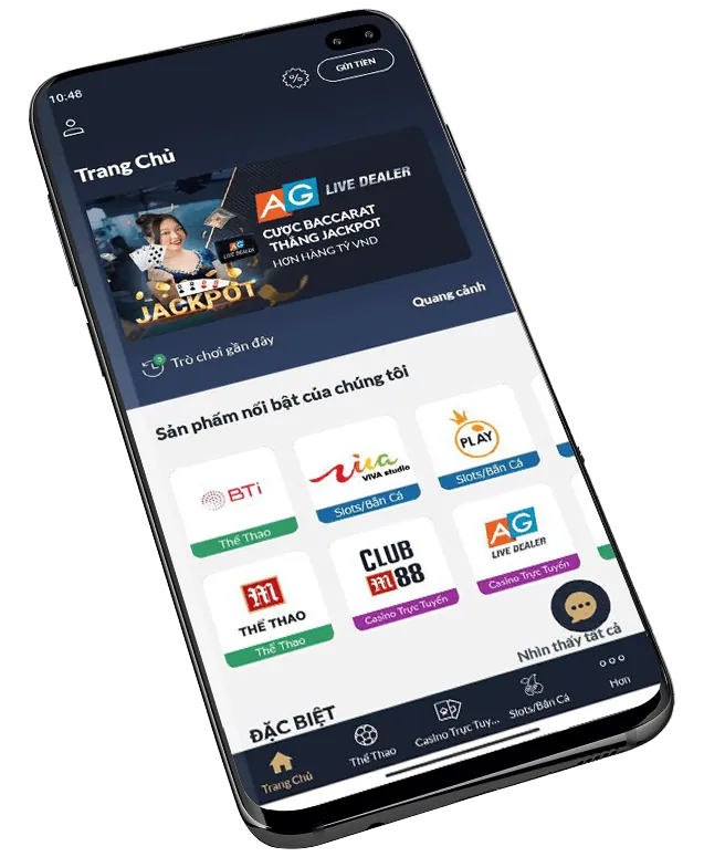 Hình ảnh đa dạng trò chơi cá cược từ thể thao đến casino tại A88